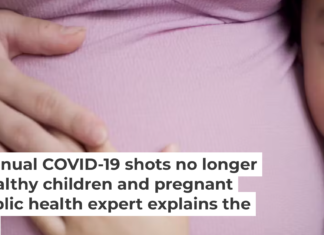 Until now, the CDC has recommended that everyone ages 6 months and older get a yearly COVID-19 vaccine. Asiaselects via Getty Images